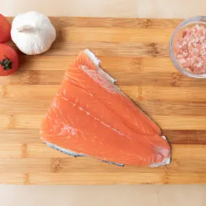 Salmón en filetes